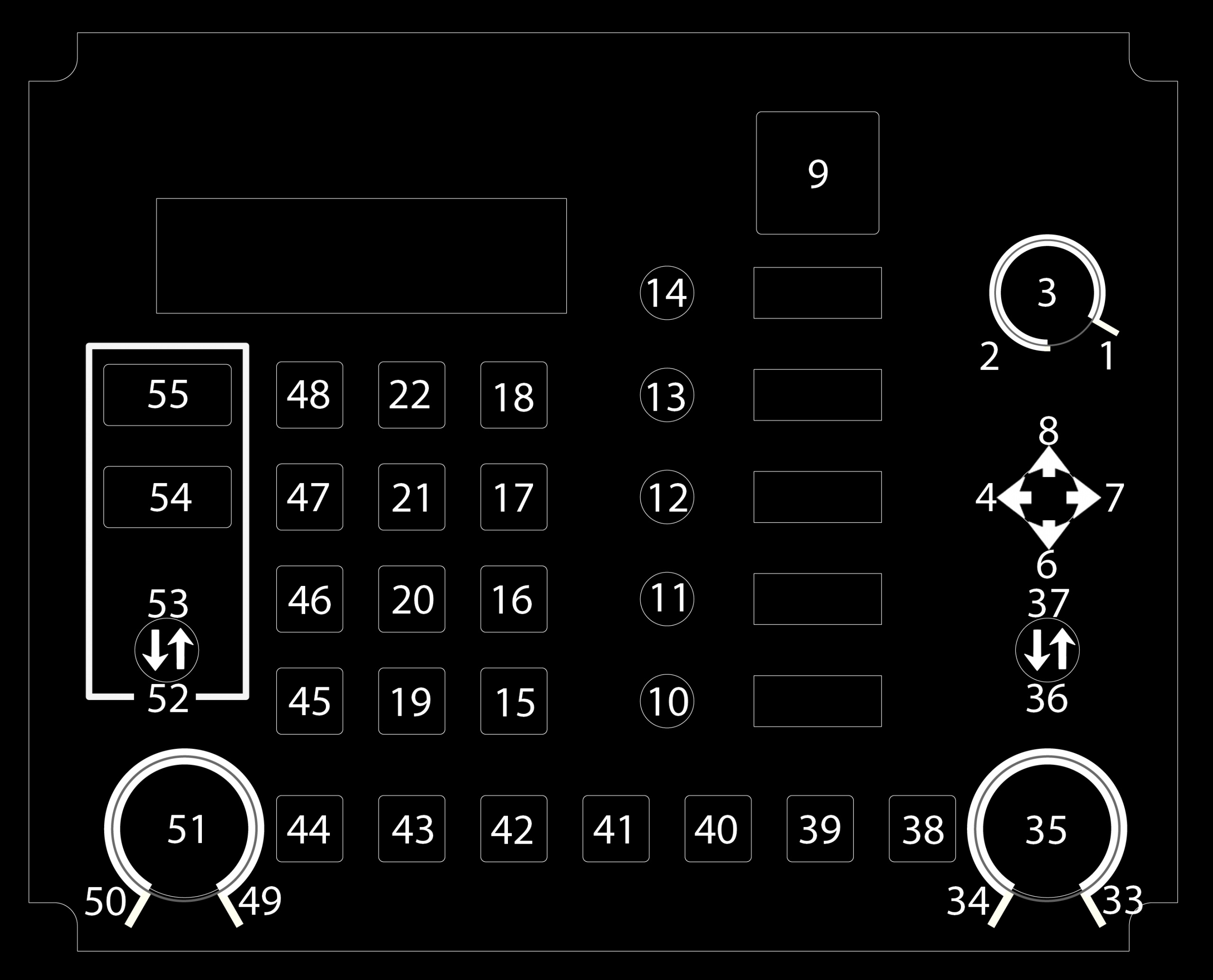 JoyBTN_Layout_12_BW